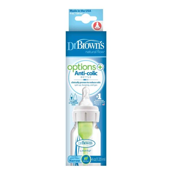 Dr Browns – 4 oz | 120 ml PP Narrow Neck Options Baby Bottle